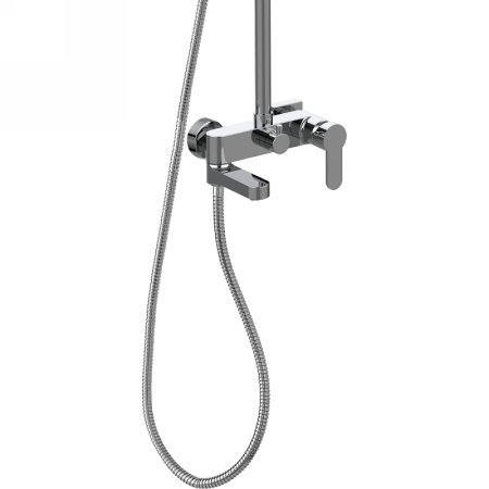 Душевой комплект Paffoni Light KITZCOL632CR110 из душевой системы с гигиеническим душем Хром 