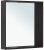 Зеркало Allen Brau Reality 70 1.32017.BB с подсветкой Черный браш с сенсорным выключателем 