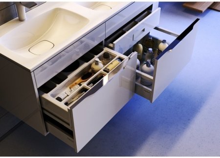 Тумба под раковину Aqwella 5 Stars Malaga 120 Mal.01.12 подвесная Белая 