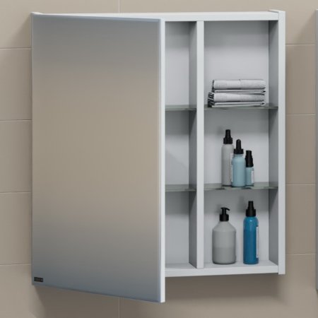 Зеркало-шкаф Санта Дублин 70 универсальный 