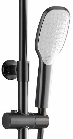 Душевая система Black&White Universe UK8500MG 8500MG Gun Metal 