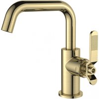 Смеситель для раковины Bronze de Luxe 1760'S 1178CG Золото матовое