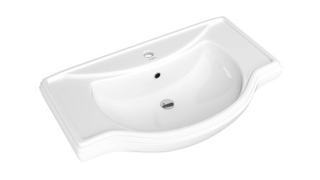 Тумба с раковиной Onika Арно-Классик 80.11 белое дерево 