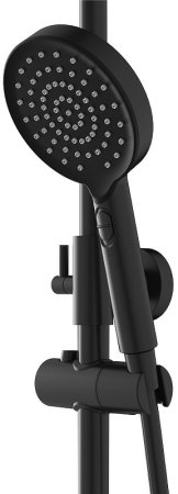 Душевая система Berges Morans 075002 Черная матовая 