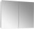 Зеркальный шкаф Aquaton Лондри 100 1A267302LH010 Белый глянцевый 