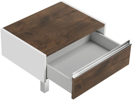 Комод Aquaton Капри 60 1A231003KPDB0 Таксония темная 