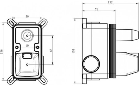 Душевая система Milacio Ultra MCU.150.MB Черная матовая 