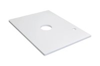 Столешница с вырезом VELVEX Klaufs 100 МДФ белая