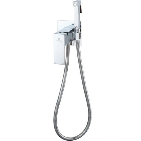 Смеситель встраиваемый с гигиеническим душем GANZER SUSANNE GZ28057 CHROME 