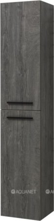 Шкаф-пенал для ванной Aquanet Nova 35 дуб рошелье 