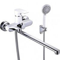 Cмеситель для ванны ViEiR V263541-F Белый/Хром