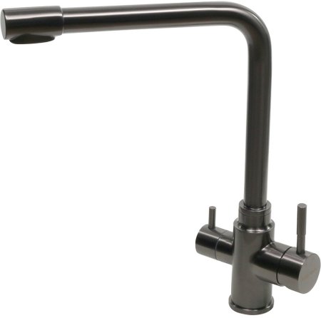 Смеситель для кухни Melana F9505HB Графит 