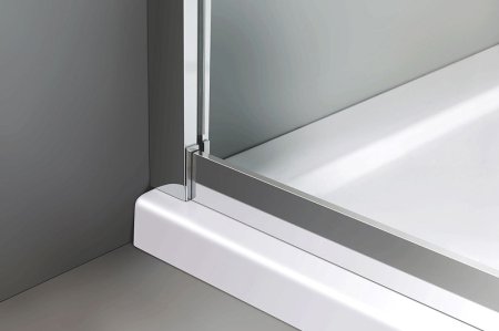 Душевой уголок Vincea Scala 100х100 VSQ-2SC100CL профиль Хром стекло прозрачное 