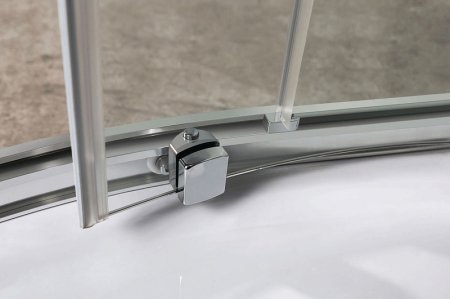 Душевой уголок Vincea Scala 100х100 VSQ-2SC100CL профиль Хром стекло прозрачное 