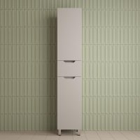 Пенал напольный Style Line  "Остин" 360 см 1 ящик крем эмаль PLUS