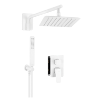 Душевая система скрытого монтажа Deante HIACYNT BXYZAQHM белая