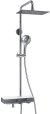 Душевая система WasserKRAFT A113.069.101.CH Thermo с термостатом Хром Белая 