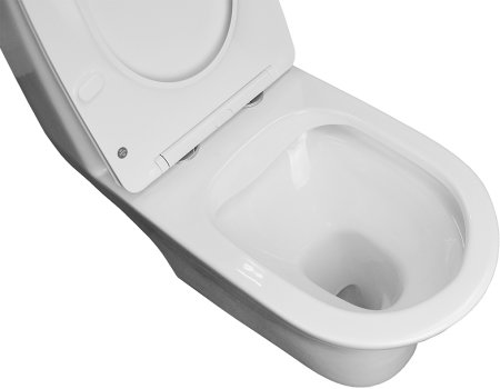 Унитаз моноблок Azario Terni AZ-8618 с бачком и сиденьем Микролифт 