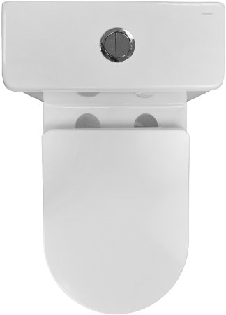 Унитаз моноблок Azario Terni AZ-8618 с бачком и сиденьем Микролифт 