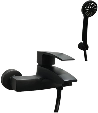 Смеситель для ванны D-Lin D130365-A, черный 
