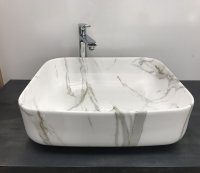 Раковина накладная CeramaLux MNC 190 под камень