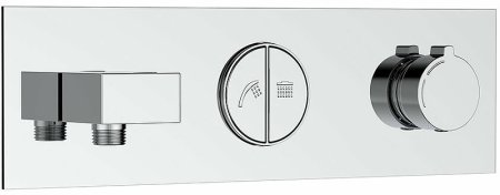 Душевая система Vincea VSFW-422T1CH с термостатом Хром 