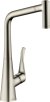 Смеситель Hansgrohe Metris M71 14780800 для кухонной мойки, сталь 