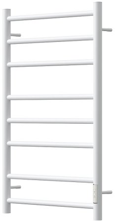 Электрический полотенцесушитель Point Аврора PN10858W П8 500x800 диммер справа Белый 