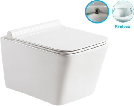 Унитаз подвесной SantiLine SL-5004BD 