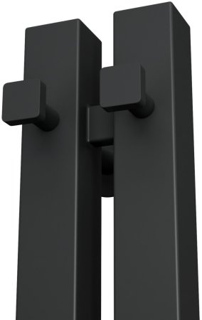 Полотенцесушитель электрический (I-образный) Маргроид Inaro M0008, 9x120 см 