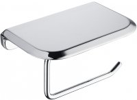 Держатель туалетной бумаги Abber Nord AA1530 с полкой Хром