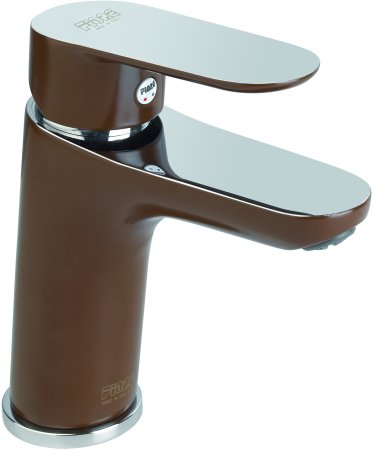 Смеситель для раковины Fiore KEVON CHIC 81MX8123, хром/коричневый 