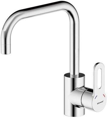 Смеситель для кухни Bravat Stream-D F737163C-2, хром 