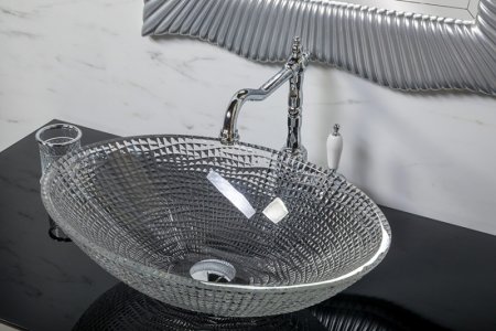 Раковина-чаша Boheme NeoArt 51 813 Прозрачная 