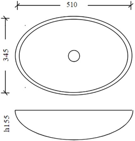 Раковина-чаша Boheme NeoArt 51 813 Прозрачная 