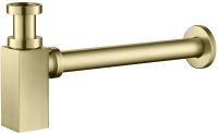 Сифон для раковины TIMO 959/17L, матовое золото