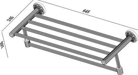 Полка Zorg Antic А 44 BR 