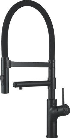 Смеситель Zorg Inox SZR-1010 GRAFIT для кухонной мойки, графит 