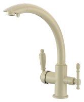 Смеситель для кухонной мойки Zorg Clean Water ZR 314 YF-33 шампань