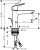 Смеситель Hansgrohe Logis Fine 110 71251000 для раковины 