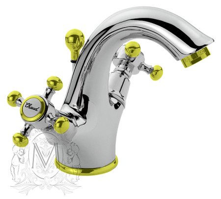 Смеситель Migliore Lady 18841 для раковины золото / хром 