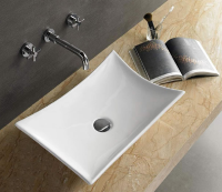 Раковина CeramaLux 7701B накладная