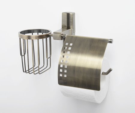 Держатель туалетной бумаги WasserKRAFT Exter K-5259 с держателем освежителя воздуха 