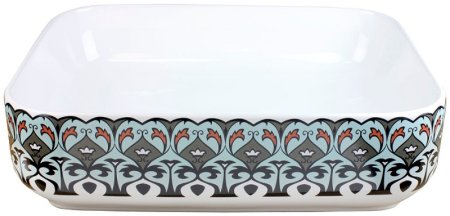 Раковина-чаша Bronze de Luxe Nordic 50 2073 Белая Синяя 