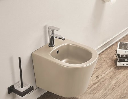 Биде CeramaLux 5330MC подвесное Капучино 