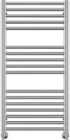 Водяной полотенцесушитель Terminus Альба П17 500x1045 4620768886553 Хром