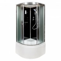 Душевая кабина Deto B10S с электрикой BLACK Душевая кабина Deto B10S с электрикой BLACK