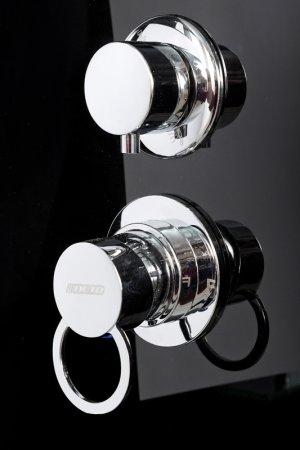 Душевая кабина Deto B10S с электрикой BLACK 