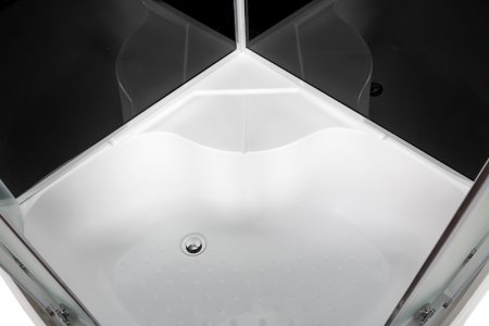 Душевая кабина Deto B10S с электрикой BLACK 