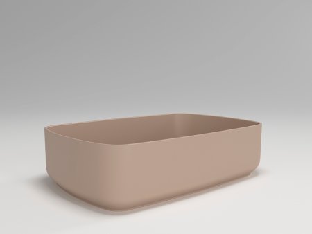 Раковина-чаша Plumberia Selection NOVE SOFT TL 48x12.5x32 Terra di Luna 